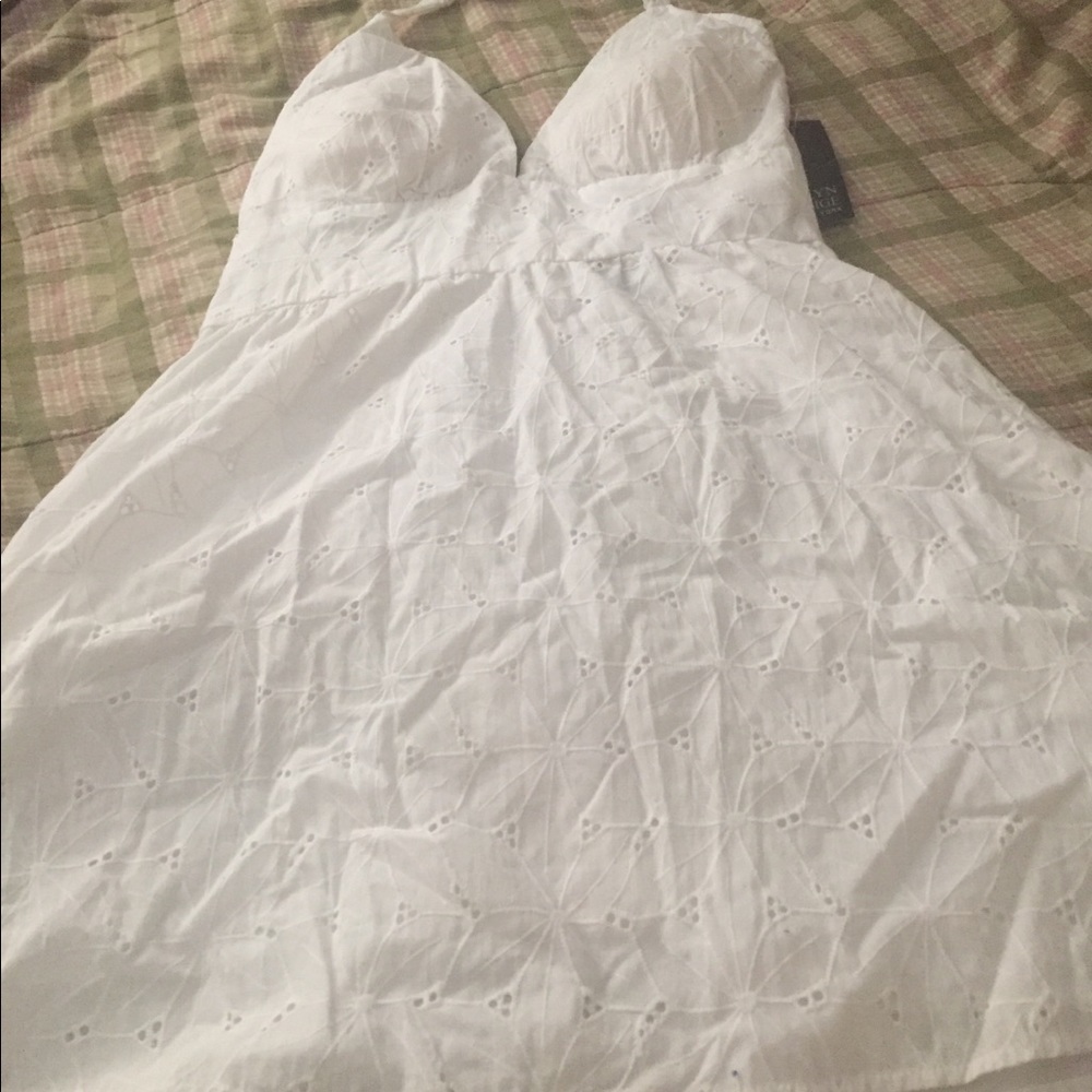 A white dress
